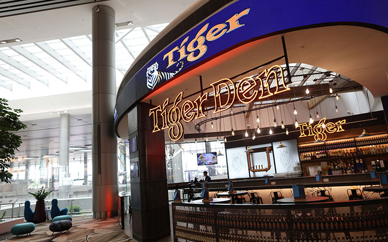 tiger den at changi airport terminal 4