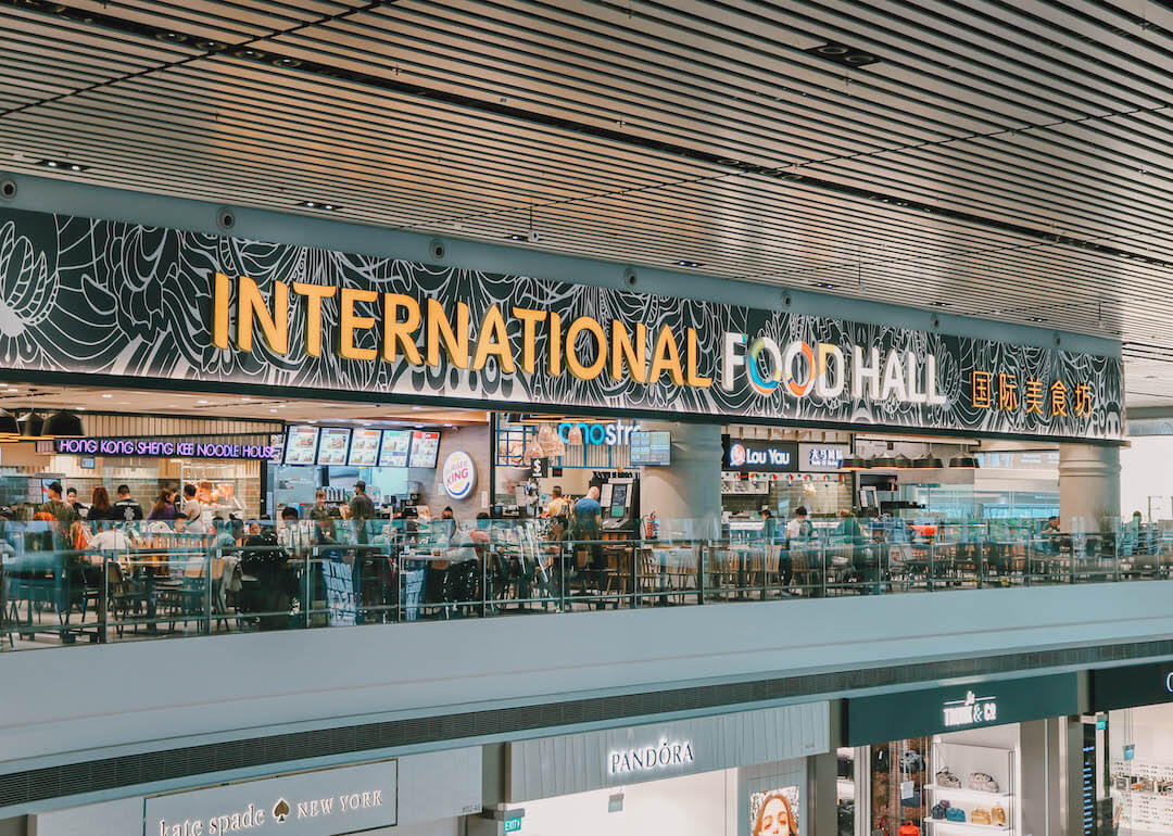Image of International Food Hall at Changi Airport