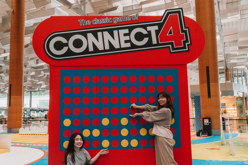 Connect 4, a classic game that is perfect for friends and family.