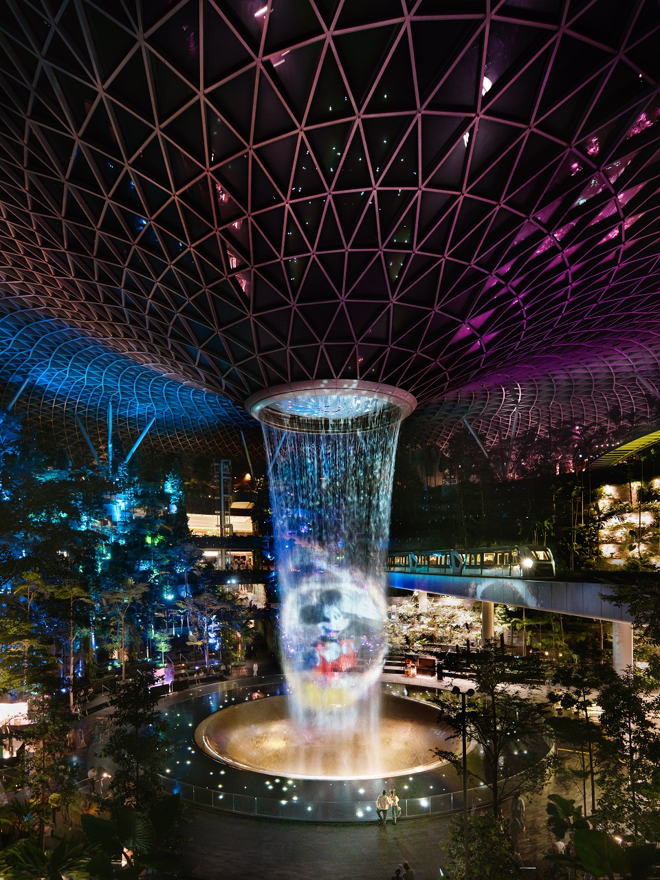 Disney100 Light & Sound Show Jewel Changi Airport