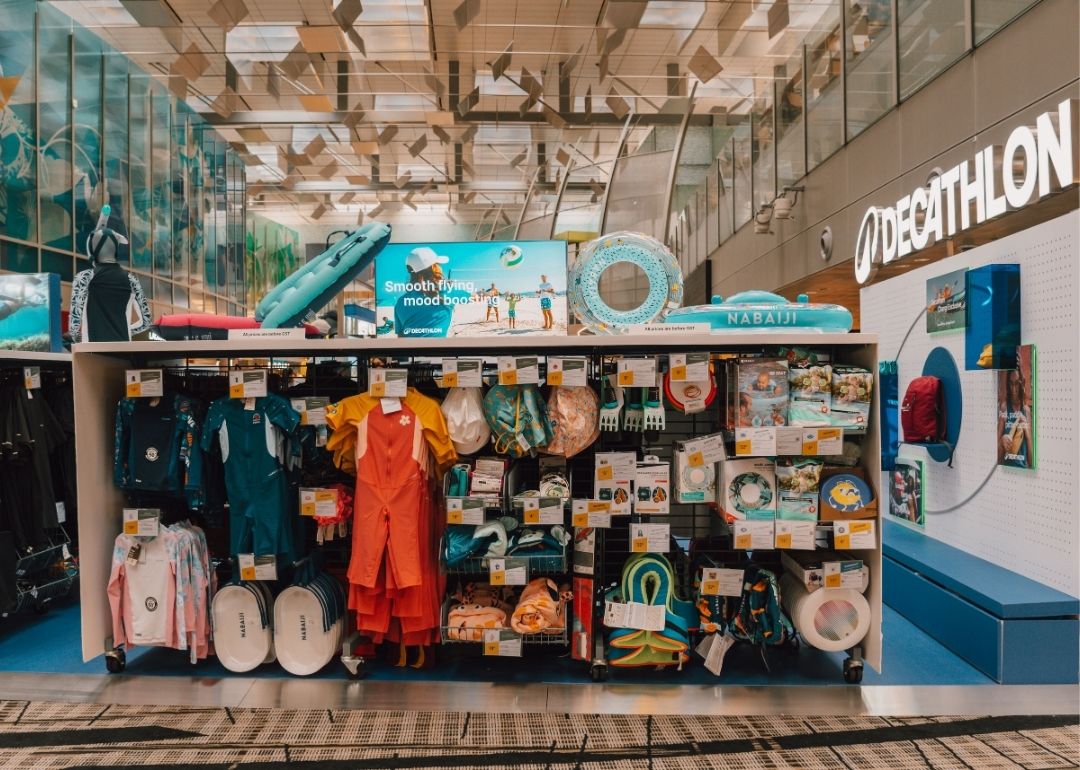 changi airport shops