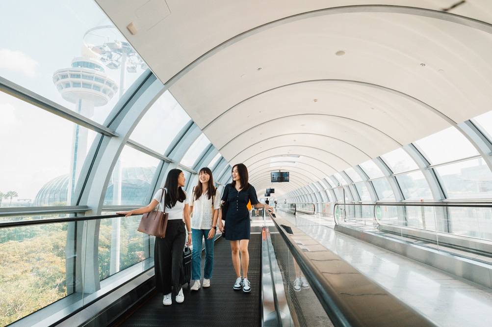 changi airport linkbridge to jewel