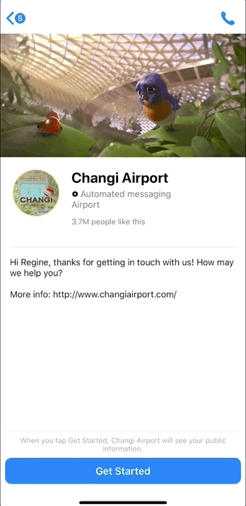 Changi Airport’s virtual assistant MAX