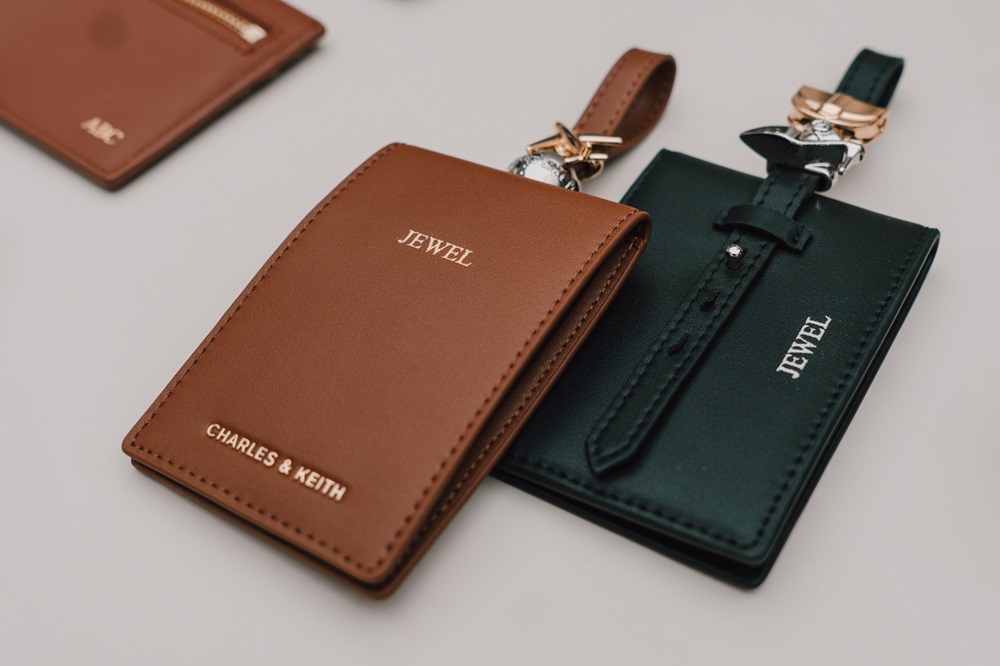 charles & keith flagship store jewel changi airport exclusive luggage tag