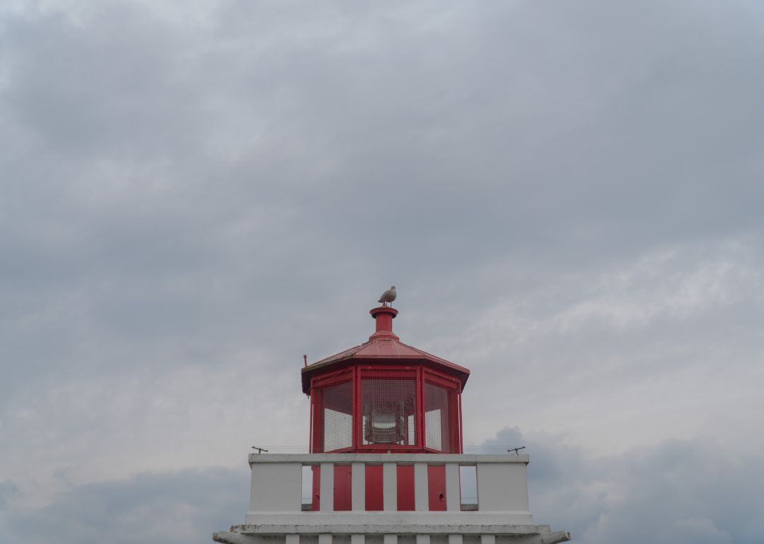 Brockton Point Lighthouse, a free attraction at Stanley Park.