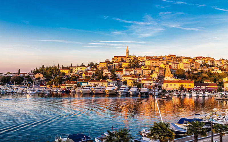 Landscape view of Istria