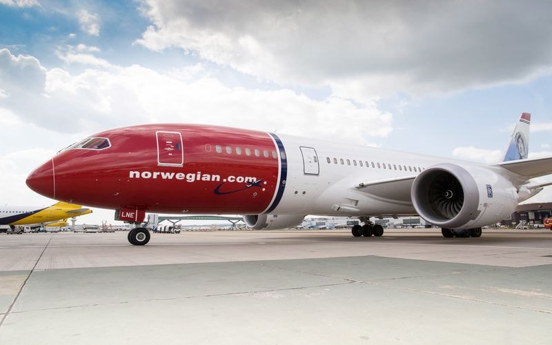 Norwegian Airlines aircraft