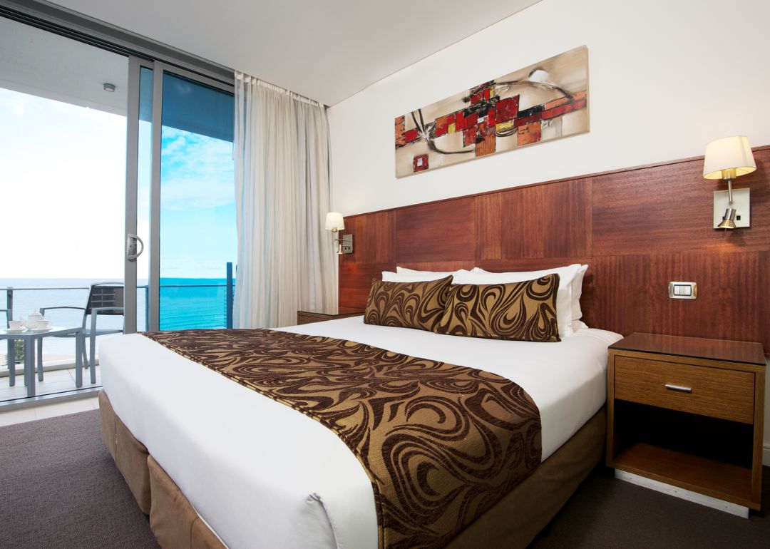 interior room view of wyndham hotel surfers paradise gold coast australia