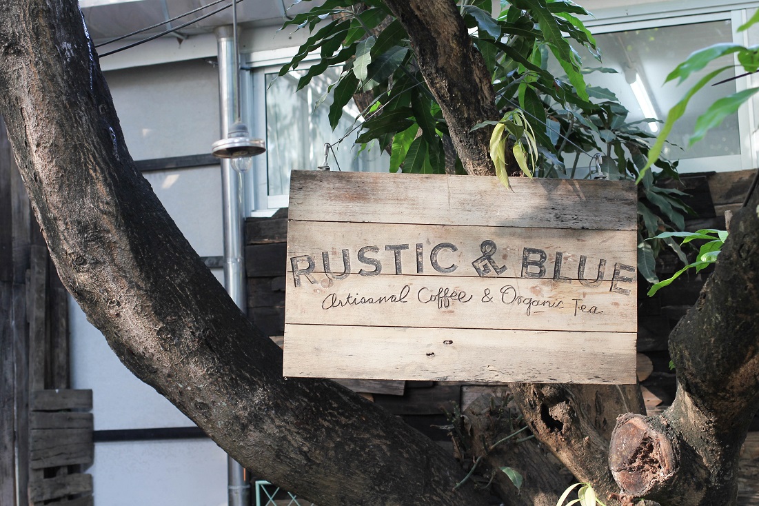 Rustic & Blue Signboard