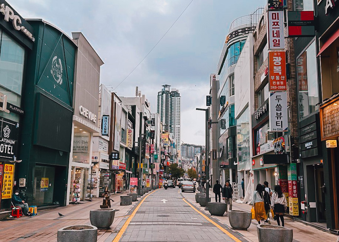 places to visit, things to do, gwangbokro fashion street busan