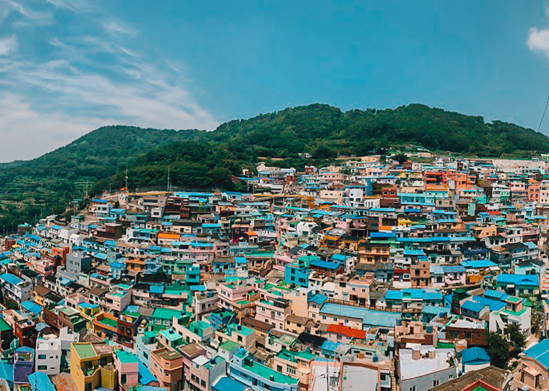 places to visit in busan, gamcheon cultural village