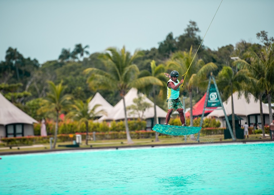 wakeboarding on bintan island