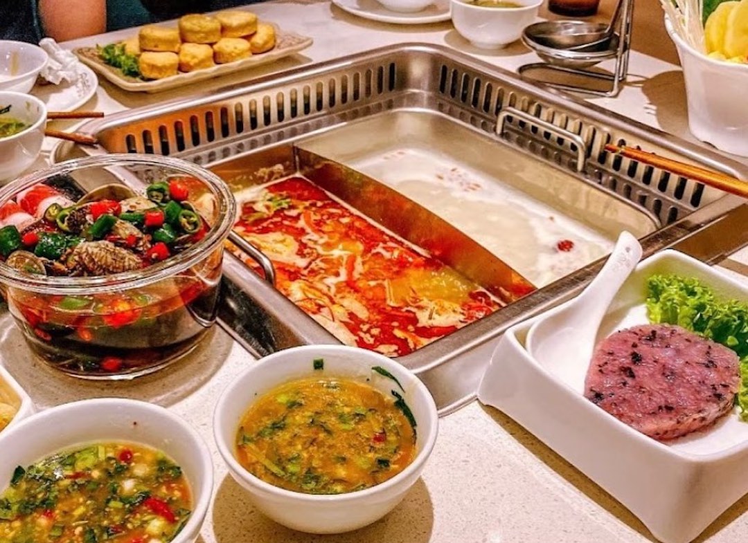 asian szechuan cantonese cuisine, taikoo hotpot chinatown singapore