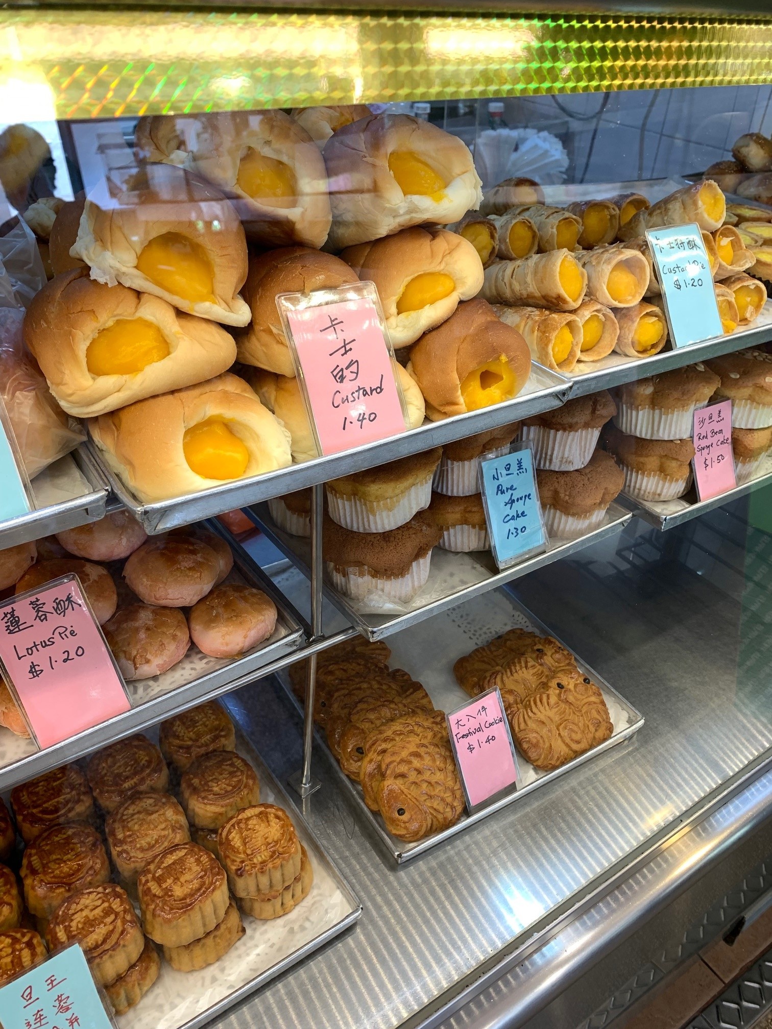 delicious bakes from traditional bakery in singapore