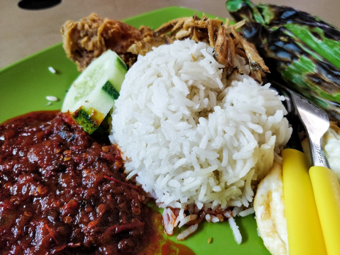 Changi village nasi lemak in singapore