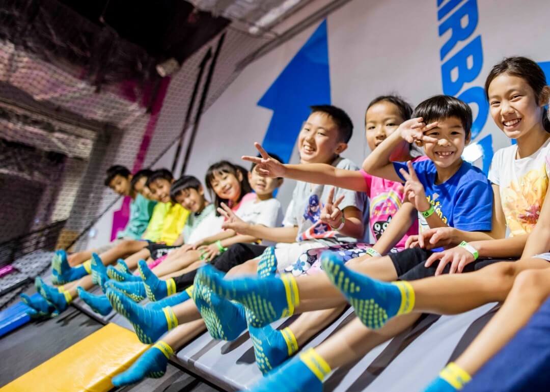 trampoline park, exciting things to do school holidays