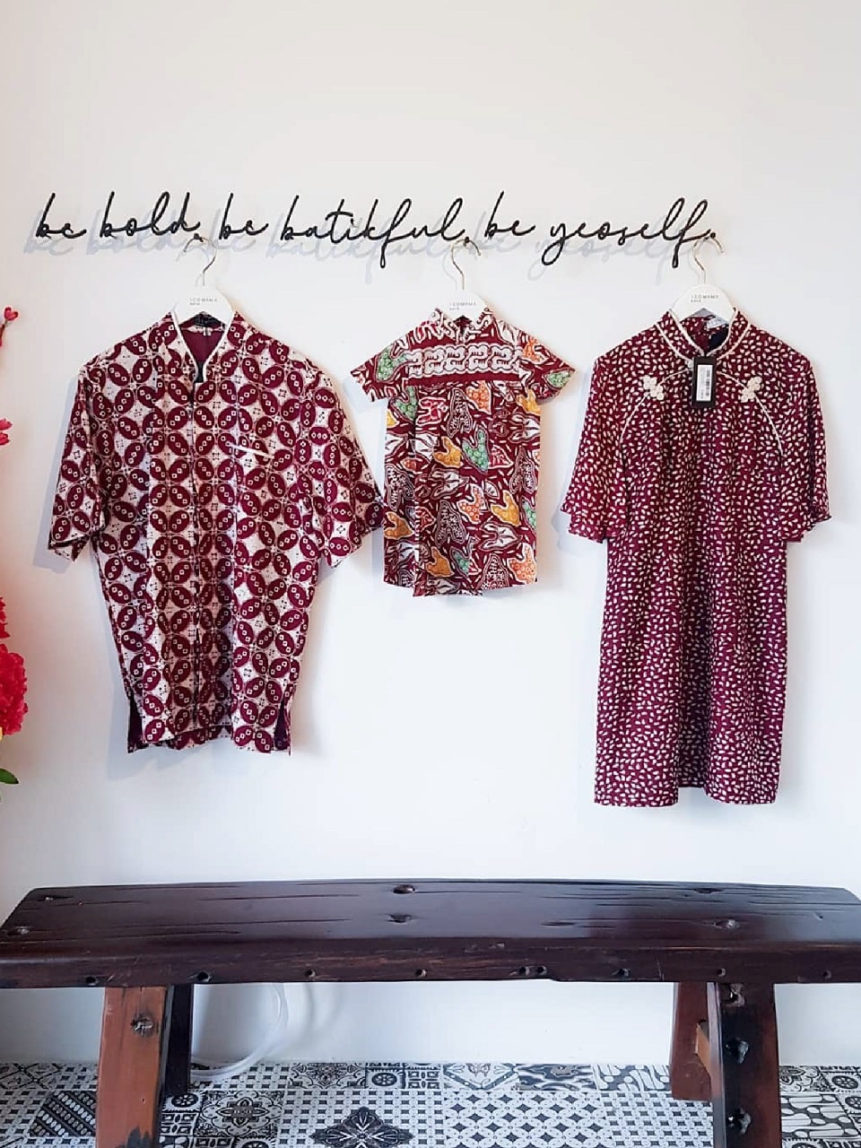 Batik apparel made by Singapore label, YeoMama Batik