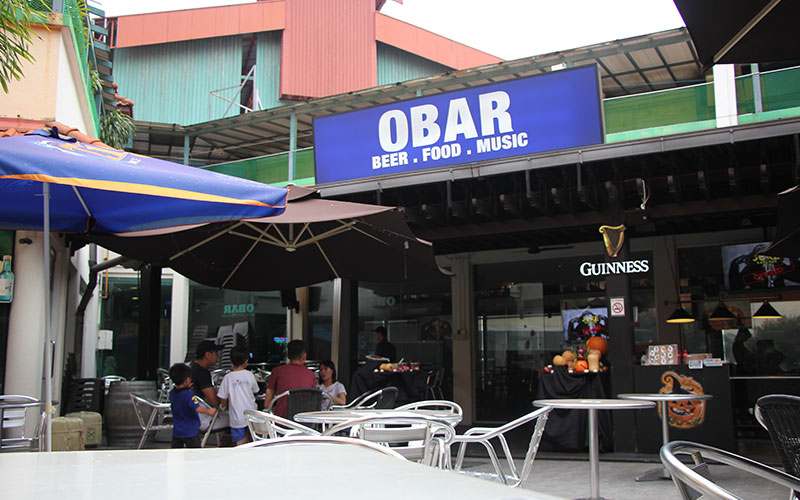 OBar during the day.