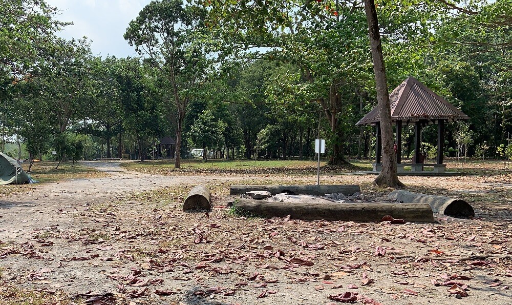 jelutong campsite pulau ubin singapore