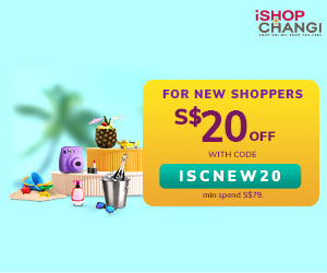 iShopChangi S$20 off for new users with promo code ISCNEW20