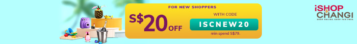 iShopChangi S$20 off for new users with promo code ISCNEW20